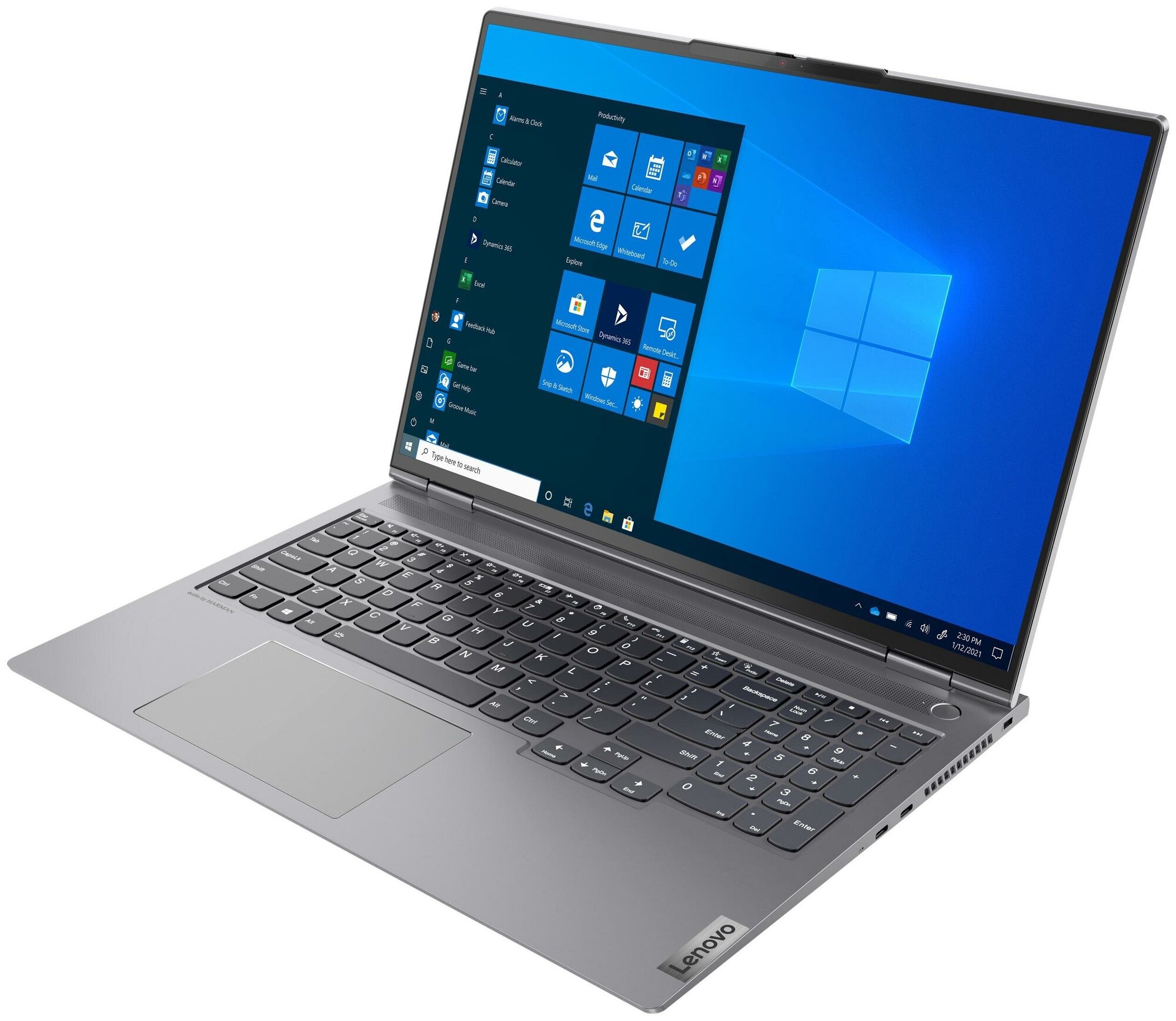 Ноутбук Lenovo ThinkBook 16p Gen 2 16 WQXGA IPSRyzen 5 5600H16GB512GB SSD RTX 3060 6GbWin 10 ProNoODDсерый 20YM0008RU