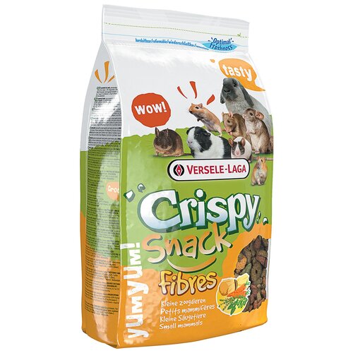 VERSELE-LAGA дополнительный корм для грызунов с клетчаткой Crispy Snack Fibres 650 г