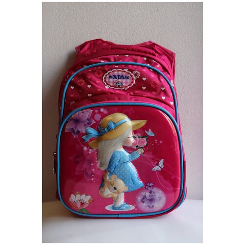 фото Школьный рюкзак для девочки d001 37 х 18 х 30 см wqueniao