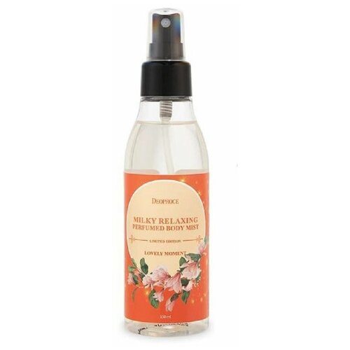 Спрей для тела Deoproce Milky Relaxing Perfumed Body Mist (Limited Edition Lovely Moment), 150 мл спрей для тела deoproce milky relaxing perfumed body mist floral musk 150 мл