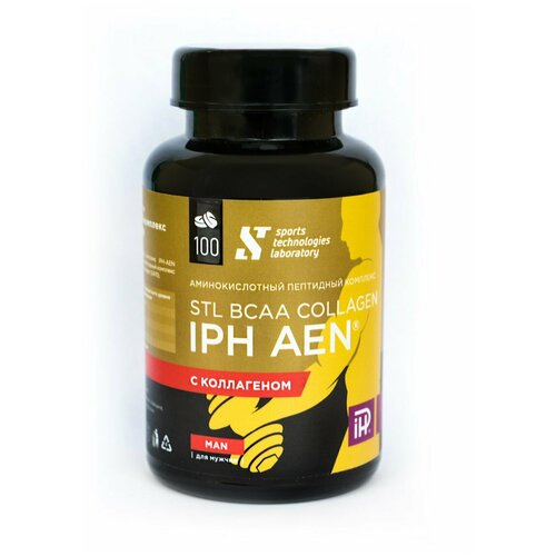 BCAA Collagen IPH AEN 100 таб (желтая)