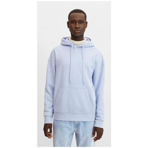 фото Толстовка tom tailor для мужчин темно-синяя, размер xs (44)