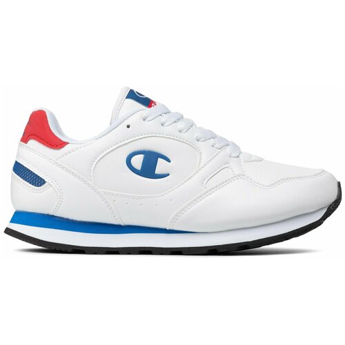 фото Low cut shoe rr champ, кроссовки, (wht/rbl/red) белый/синий/красный, 42 champion