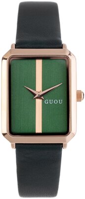 Наручные часы GUOU, зеленый