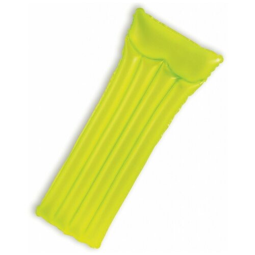 Надувной матрас для плавания Неон Intex 59717EU, 183х76 см, нагрузка (max) 100 кг