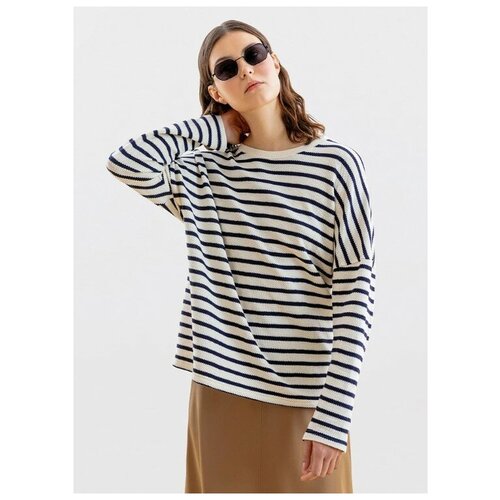Джемпер женский в полоску Pompa 1810070md0490, размер 42