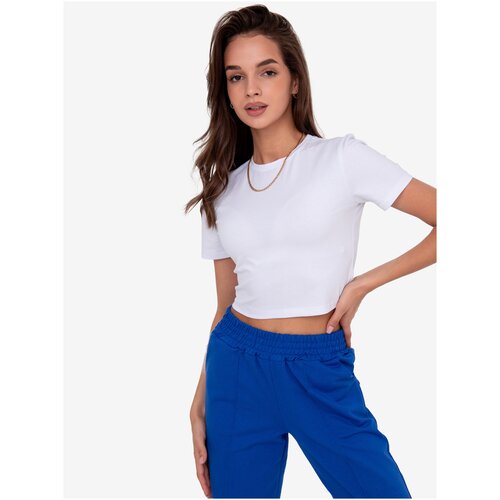 фото Кроп-топ modellini, размер 48, белый