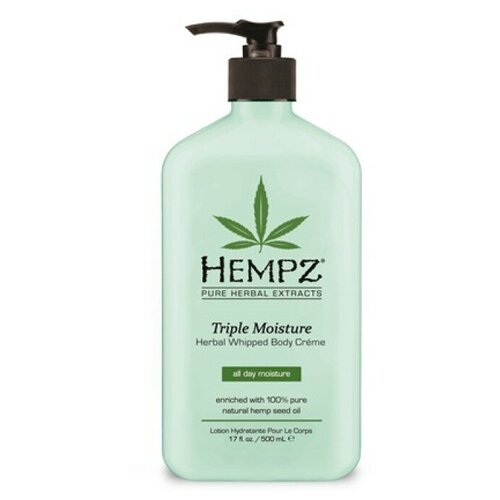 Hempz Herbal Body Triple Moisture - Молочко для тела, Тройное увлажнение, 500 мл