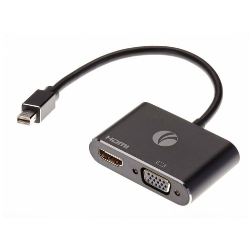 Аксессуар Vcom MiniDisplayPort/M - HDMI/F + VGA/F CG646M-0.15 аксессуар vcom minidisplayport m hdmi f vga f cg646m 0 15