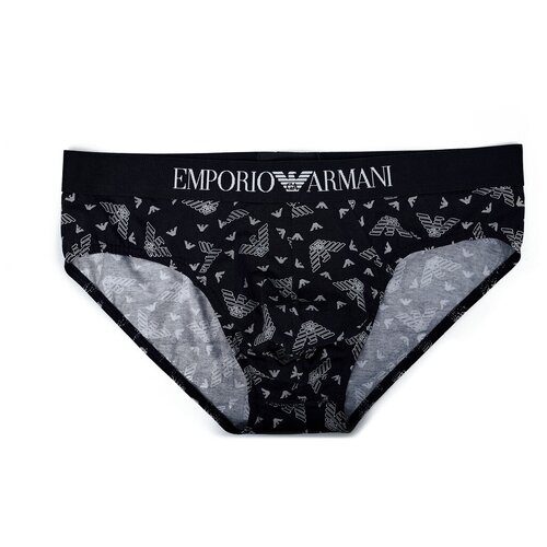 Трусы слипы EMPORIO ARMANI, размер M (50IT), черный