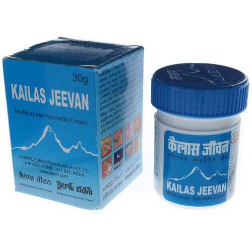 Крем-бальзам для тела Kailas Jeevan, 30 гр.