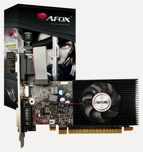 Изображение товара Видеокарта AFOX NVIDIA GeForce GT 740, 4ГБ GDDR3, Низкопрофильная, Retail