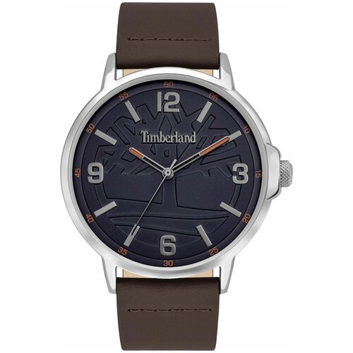 Наручные часы Timberland Glencove 58402, коричневый, серебряный