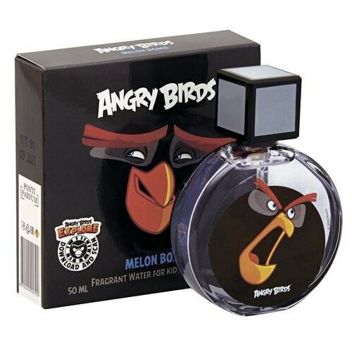 PontiParfumДушистая вода Angry Birds Melon Bomb, дыня, 50 мл душистая вода для детей angry birds red berry 50 мл