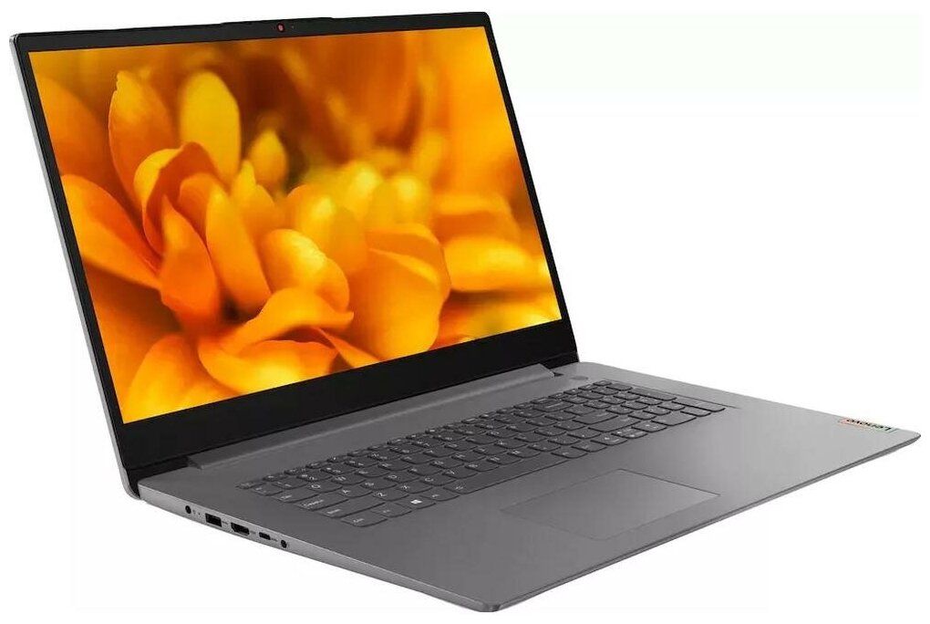 Ноутбук Lenovo IdeaPad 3 17ITL6 Core i3 1115G4 8Gb SSD256Gb Intel UHD Graphics 173 IPS FHD 1920x1080 noOS grey WiFi BT Cam