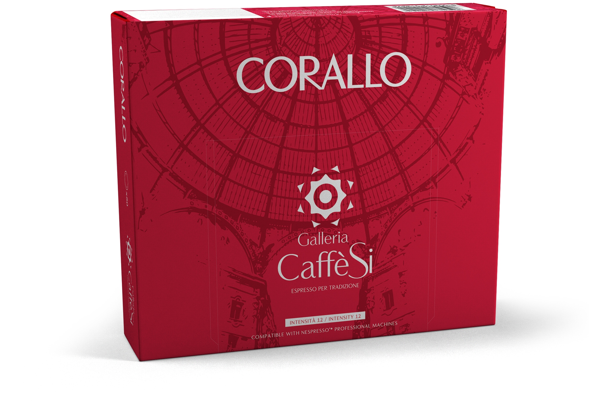 Кофе в капсулах Galleria CaffèSi Corallo