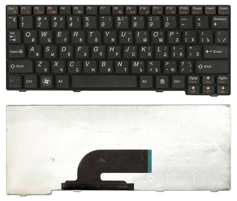 Клавиатура для ноутбука Lenovo IdeaPad S10-2 S10-3C черная