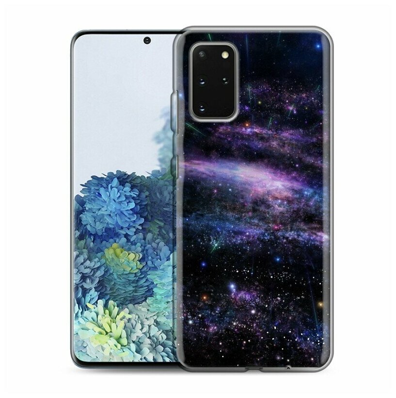 Дизайнерский силиконовый чехол для Samsung Galaxy S20 Plus Звезды