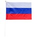Флаг России, 30 х 45 см, шток 60 см 412818