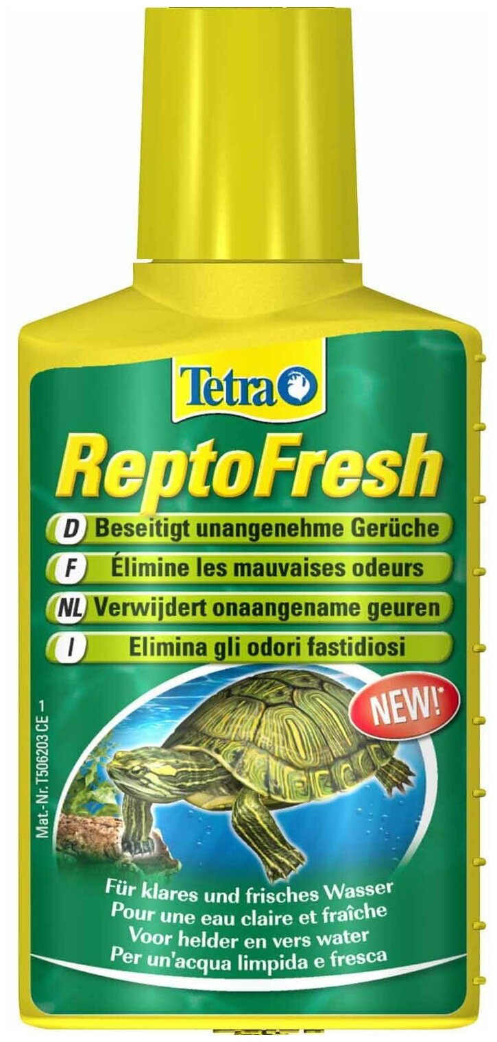 Tetra ReptoFresh средство для очистки воды в акватеррариуме, 100 мл