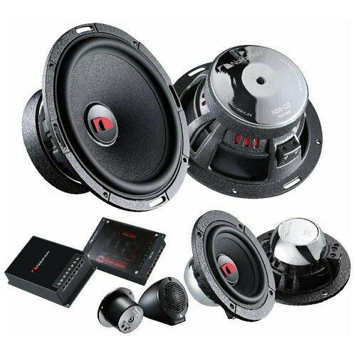 3-х полосная акустика c пассивным делением Peak Power 200 Вт Nakamichi NS6-Q3 3399900₽