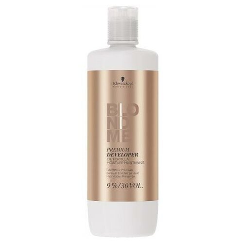 Schwarzkopf Professional, BlondMe Premium Oil Developer, Окислитель 9%, 1000 мл