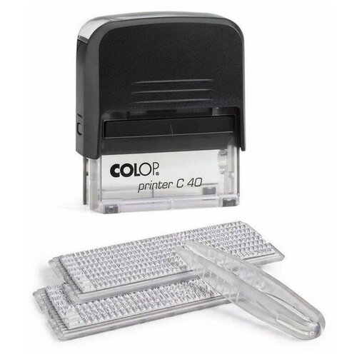 Штамп С/НАБ.40SET 6СТР COLOP датер самонаборный colop printer 2860 set банк 2 кассы