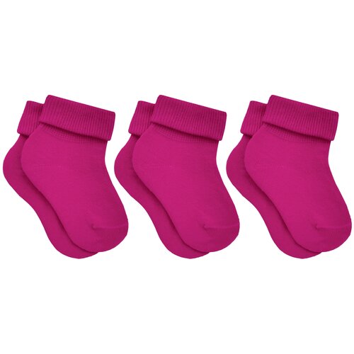 фото Носки rusocks детские, 3 пары, размер 10-12, розовый