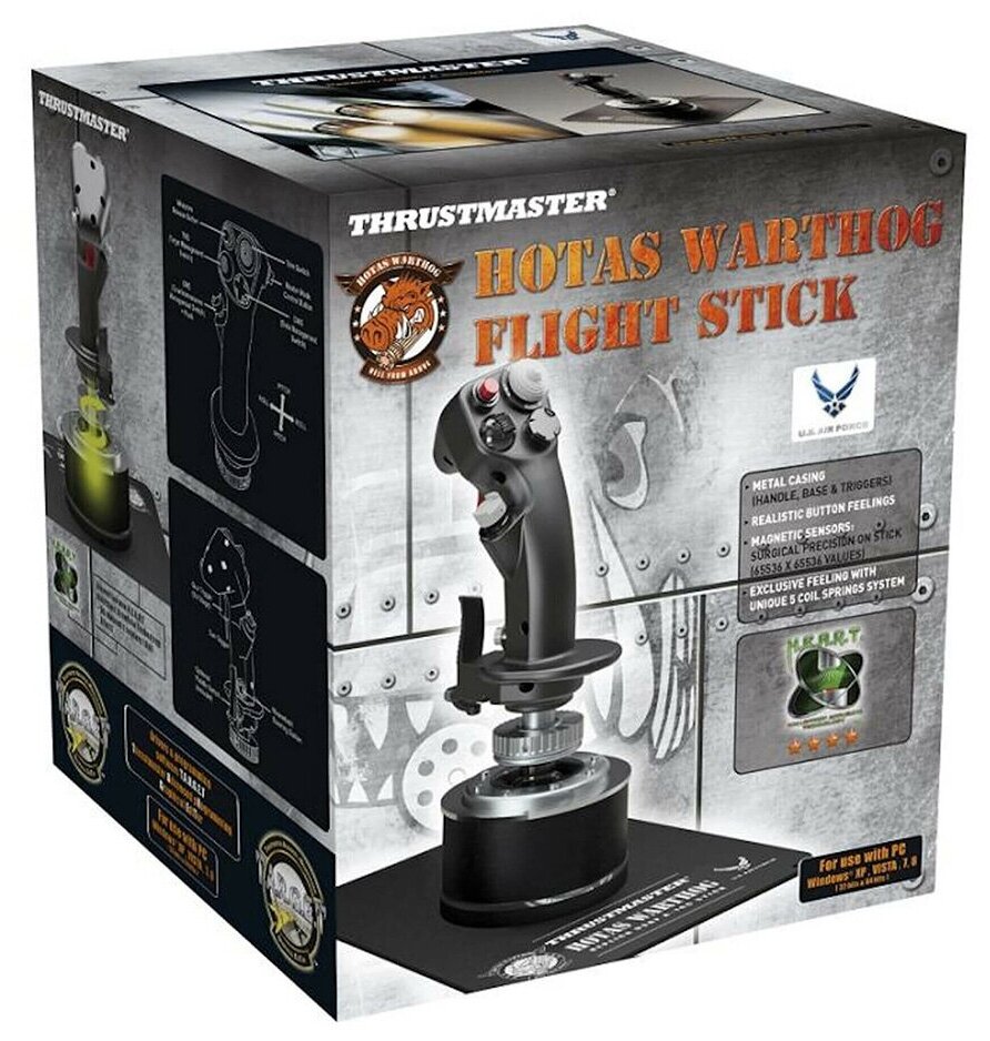 Джойстик Thrustmaster Warthog Flight Stick PC