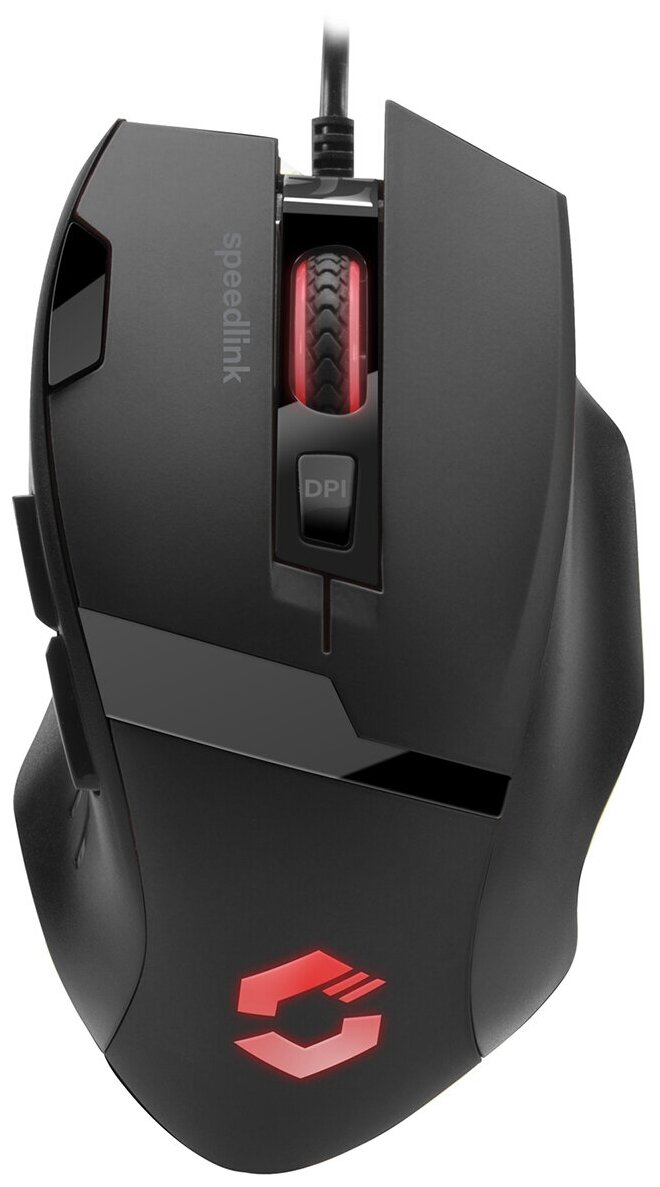 PC Мышь проводная Speedlink Vades Gaming Mouse black-black (SL-680014-BKBK)