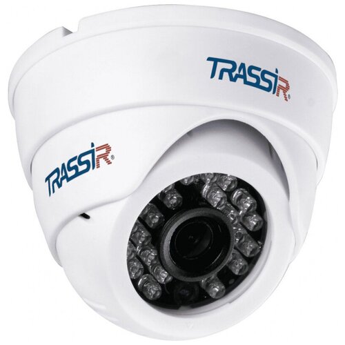 Камера видеонаблюдения IP Trassir TR-D8121IR2W 28-28мм цв корпбелый TR-D8121IR2W 28 MM 919000₽