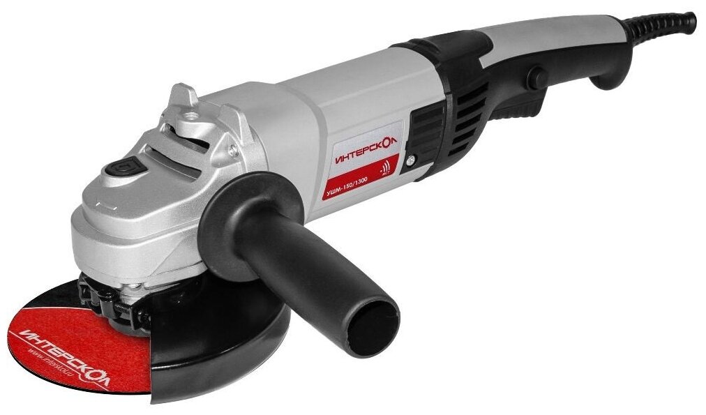 Углошлифовальная машина Интерскол УШМ-150/1300 1300Вт 8500об/мин резьба шпинделя: M14 диаметр 150мм