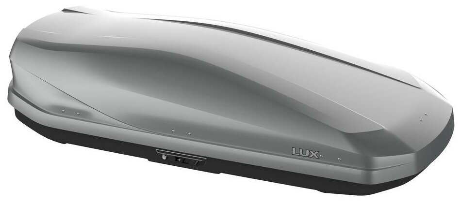 Багажный бокс на крышу автомобиля Lux IRBIS 175 серебристый глянец