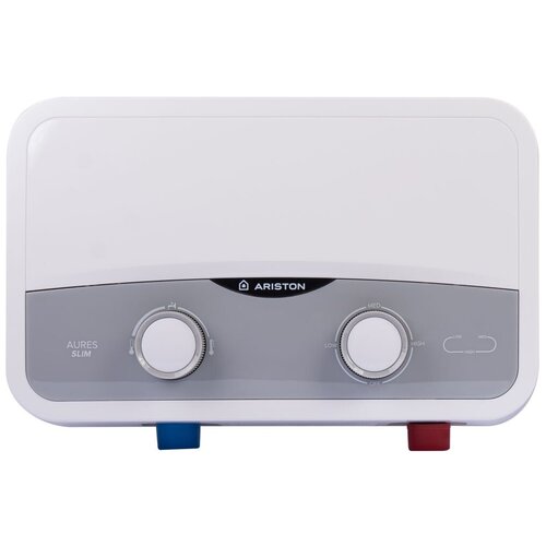 Водонагреватель Ariston Aures SF 55 COM 55кВт электрический настенныйсеребристый 1275000₽