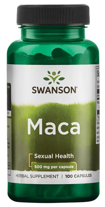 Swanson Full Spectrum Maca 500 mg, 100 капс.