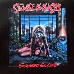 Музыкальный диск OBSESSION 'Scarred For Life' (1986 RI Russian RARE press, limited edition, CDE-73212, mint/mint) (CD) (KV)