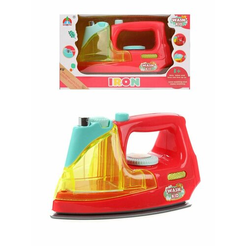 Игровой набор Утюг Wash kid (свет, звук, вода) 6201 утюг wash kid на бат свет звук в коробке