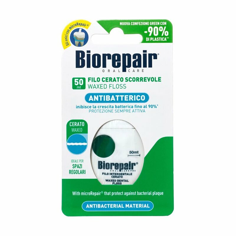 Biorepair Зубная нить с воском комплексная защита Waxed Floss, 50м (Biorepair, ) - фото №10