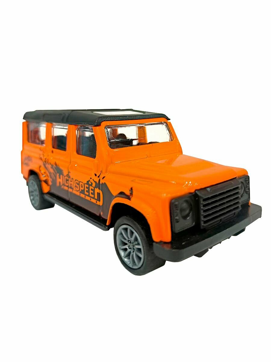 Коллекционная металлическая модель машинки Jeep Rover 1:50