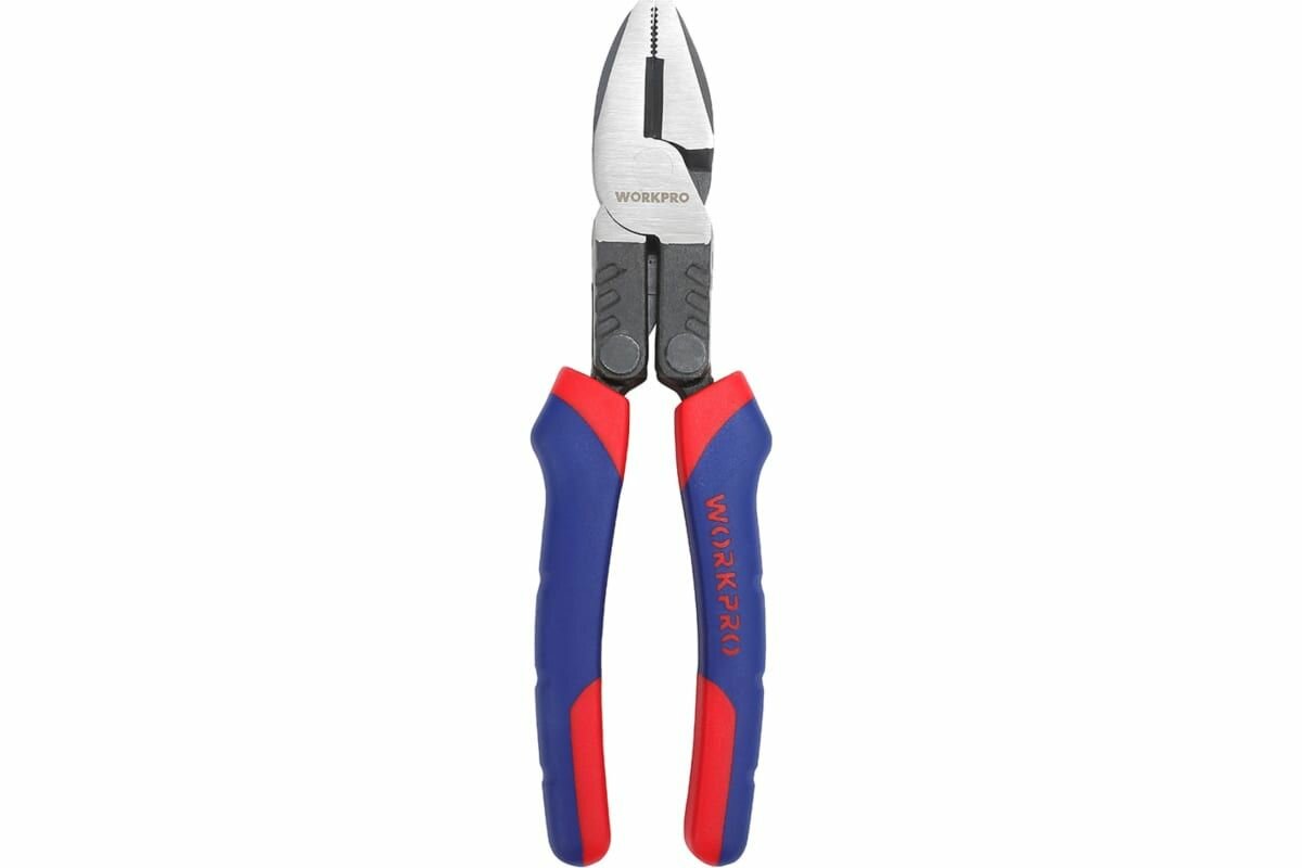 Комбинированные плоскогубцы для тяжелых работ WORKPRO 200 мм, 8 дюймов WP231089