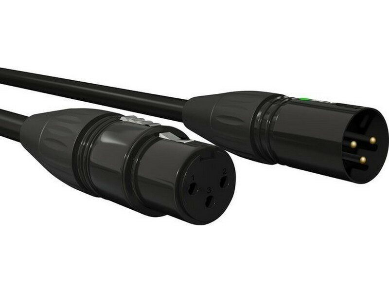 GCR Кабель 15.0m микрофонный XLR M / XLR F , черный, AL case черный, GCR-53376 Greenconnect XLR M - XLR F 15м чёрный (GCR-53376) - фото №14