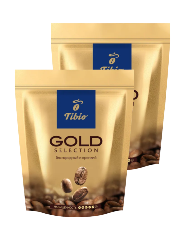 Кофе растворимый Tibio Gold 285 грамм 2 штуки