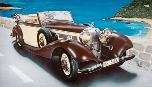 Изображение товара 3701 Italeri Автомобиль Мерседес Бенс 540 1/24