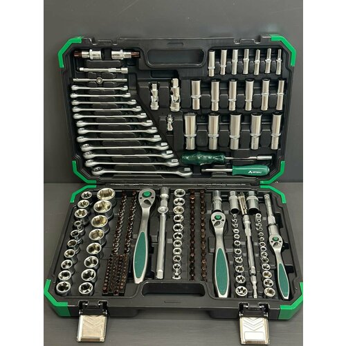 Набор инструментов автобрат 218 предметов1/4