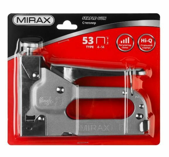 Степлер механический MIRAX Х-53 тип53 (4-14мм) стальной