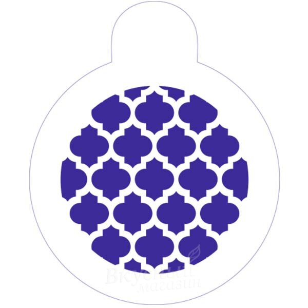 Трафарет для мастики/марципана Узор5 М008