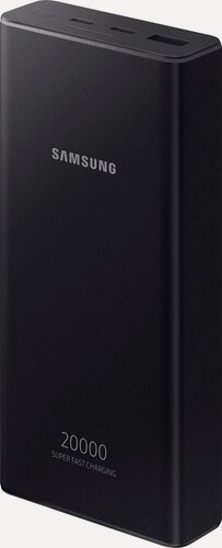 Изображение товара Внешний аккумулятор Samsung Powerbank EB-P5300, 20 000 мАч, чёрный, алюминий