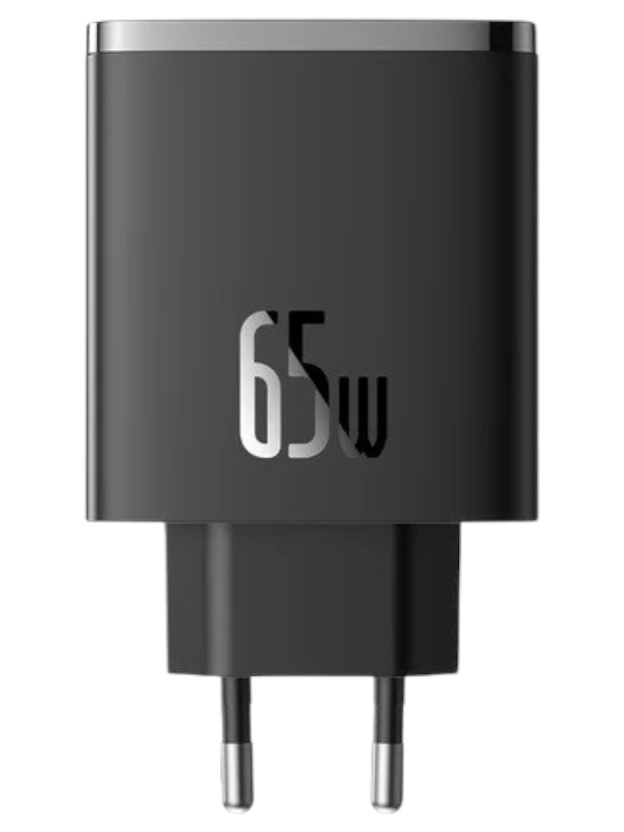 Сетевое зарядное устройство Baseus Cube Pro USB-C*2+A, 65W (черный) (P10152301113-00) — фото 1