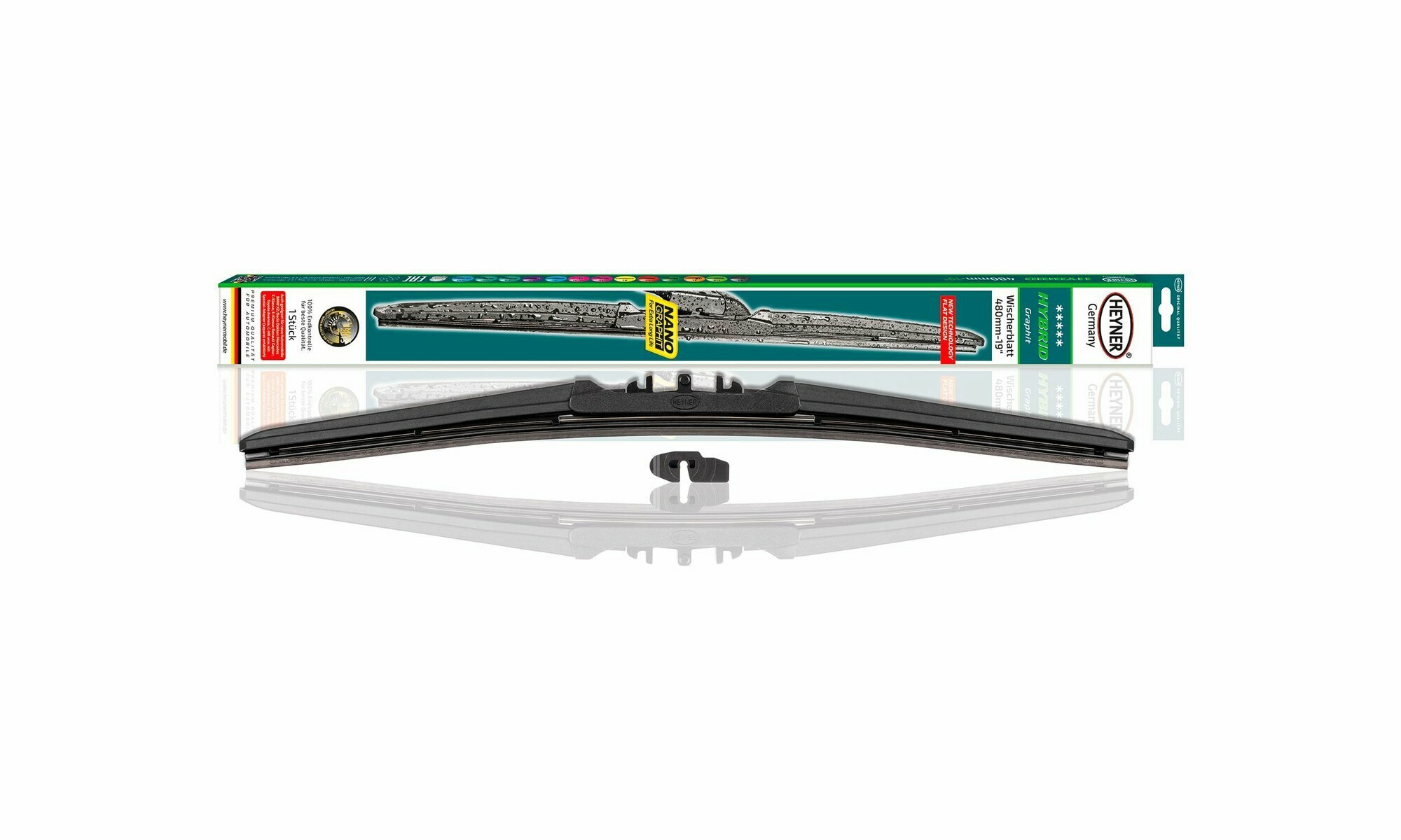 Щетка стеклоочистителя Heyner 029000 Hybrid гибридная 48см/19" 1шт