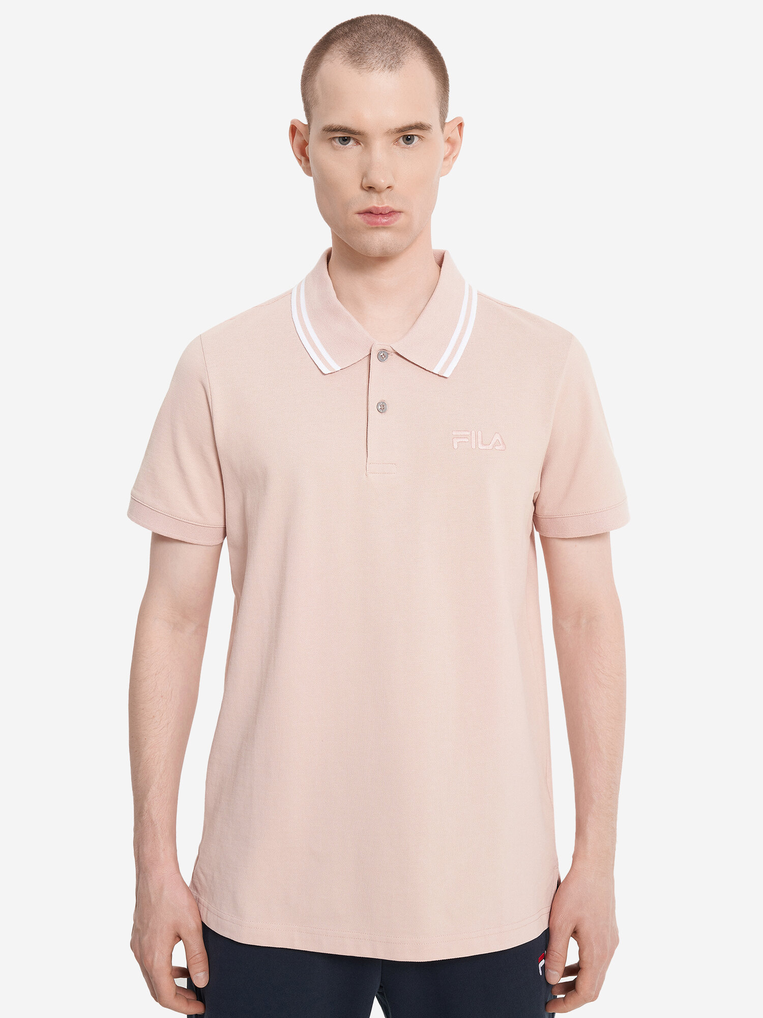Поло Fila, размер 44-46, светло-бежевый — фото 1